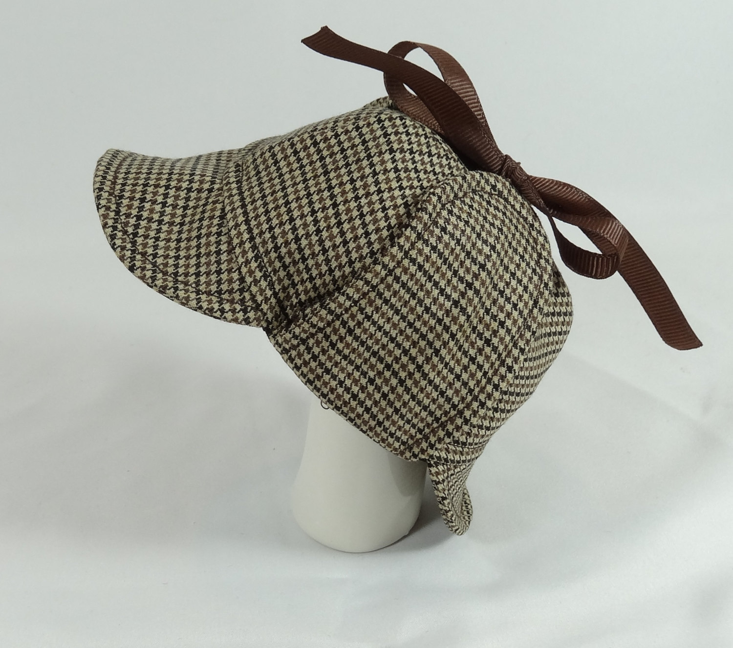 Sherlock Holmes Deerstalker Hat for Small Pets – Pinkismart